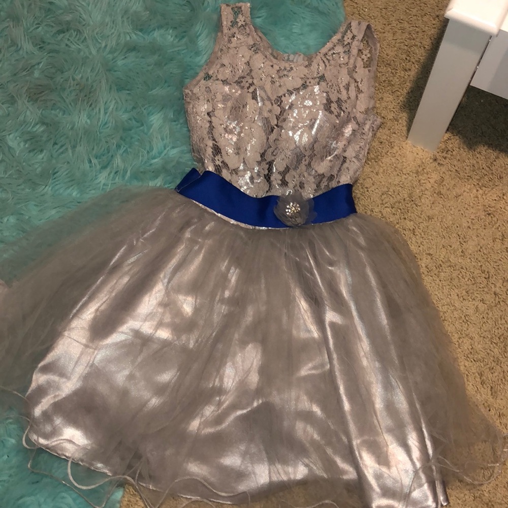 Silver dress